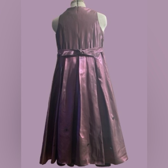 American Girl, girls’ formal taffeta dress, girls’ sz 10 - Picture 2 of 7